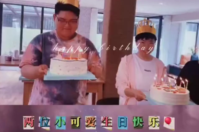 两位小可爱生日快乐